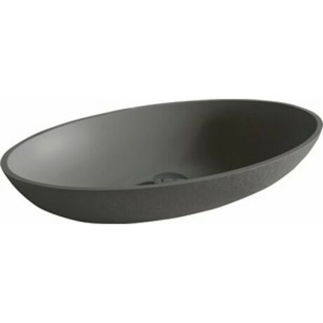 Раковина накладная Acquabella ON-TOP OVAL SLATE LAVA