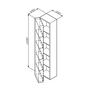 Шкаф-пенал подвесной AM.PM Spirit 2.0 M70ACHR0356WG