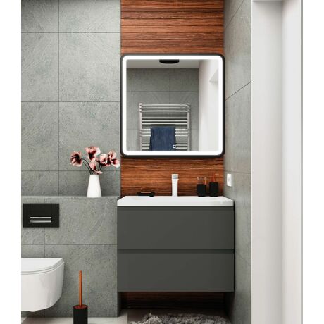 Мебель для ванной Art&Max Bianchi 75 Серый Матовый