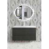 Мебель для ванной Art&Max Platino 100 Серый Матовый