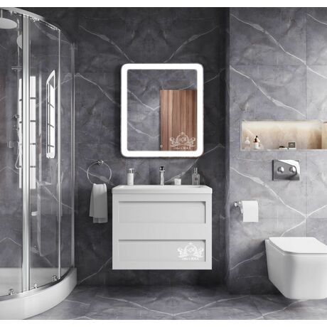 Мебель для ванной Art&Max Platino 58 Белый Матовый