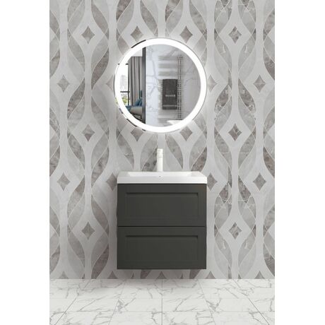 Мебель для ванной Art&Max Platino 58 Серый Матовый