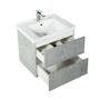 Мебель для ванной Art&Max Techno 90 Бетон лофт натуральный