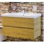 Мебель для ванной Art&Max Techno 90 Дуб мадейра янтарь