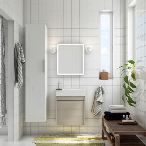 Мебель для ванной Art&Max Family 50 Pino Bianco с 1 распашной дверцей