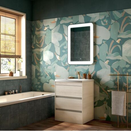 Мебель для ванной Art&Max Family 58 Pino Bianco напольная
