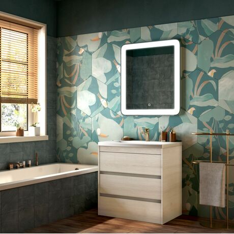 Мебель для ванной Art&Max Family 75 Pino Bianco напольная