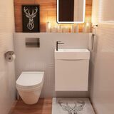 Мебель для ванной Art&Max Liberty 50 Bianco Lucido