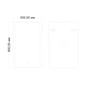 Зеркало Art&Max Elegant AM-Ele-500-800-DS-F с подсветкой