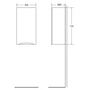 Шкаф подвесной Belbagno FLY-MARINO 750