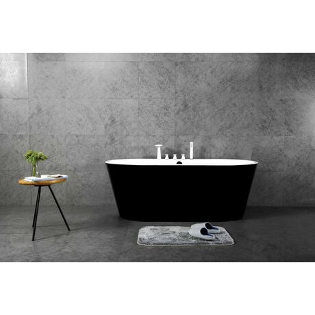 Акриловая ванна Belbagno BB200-1700-800-NERO