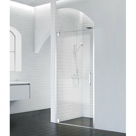 Душевая дверь в нишу Belbagno MARMI-B-1-100-C-Cr