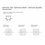 Душевой трап Pestan Confluo Standard Vertical Tide 13000018