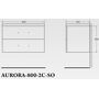 Мебель для ванной Belbagno AURORA 80 см