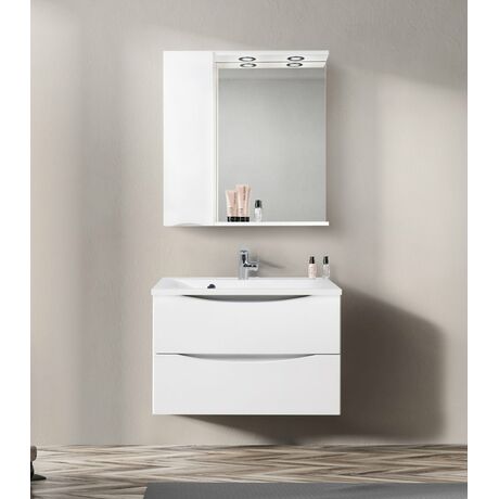 Зеркало-шкаф BelBagno MARINO-SPC-800/750-1A-BL-P