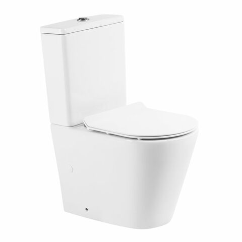 Унитаз-компакт BelBagno Flay-R BB2149CPR безободковый