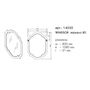 Зеркало Caprigo Windsor 80 14030
