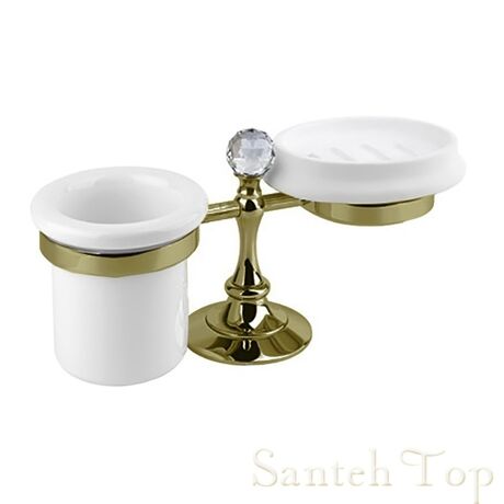 Стакан и мыльница CEZARES OLIMP-STT-02-Sw