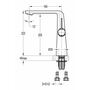 Смеситель для раковины Cezares GLOBO-F-LC-01-W0