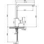 Смеситель для кухни Cezares MOLVENO-LLM-01-Cr