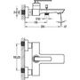 Смеситель для ванны Cezares CITY-F-VD-01