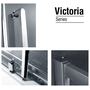 Душевой уголок Gemy Victoria S30071A 90x90