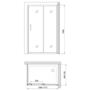 Душевой уголок Gemy Victoria S30191G-A70