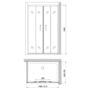 Душевой уголок Gemy Victoria S30192A-A70
