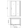 Душевой уголок Gemy Sunny Bay S28191B-A75