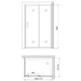 Душевой уголок Gemy Victoria S30191G-A75