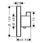 Термостат для душа Hansgrohe ShowerSelect S Highflow 15741000