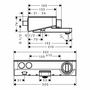 Термостат для ванны Hansgrohe Ecostat Select Push 13151000