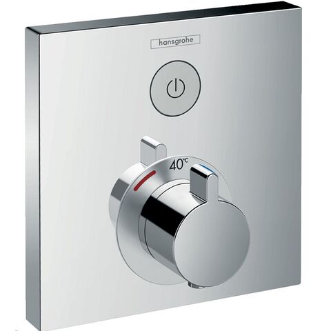 Термостат для душа Hansgrohe ShowerSelect 15762000 с запорным вентилем