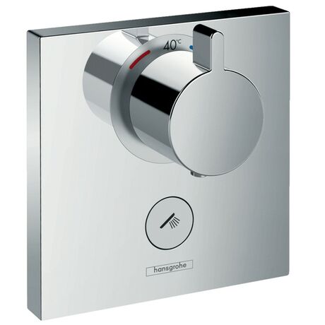 Термостат для душа Hansgrohe ShowerSelect Highflow 15761000 с запорным клапаном