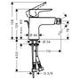 Смеситель для биде Hansgrohe Talis E 71720000