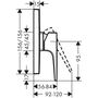 Смеситель для душа Hansgrohe Metropol 32565000