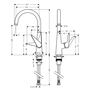 Смеситель для кухни Hansgrohe Talis S 260 72810000