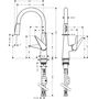 Смеситель для кухни Hansgrohe Talis S 200 72813000