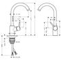 Смеситель для кухни Hansgrohe Talis S 14870000