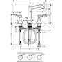 Смеситель для раковины Hansgrohe Metropol Classic 31331000