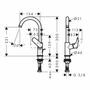 Смеситель для раковины Hansgrohe Logis 71130000