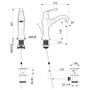 Смеситель для раковины Lemark Nubira LM6206ORB