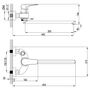 Смеситель для ванны Lemark Shift LM4317C