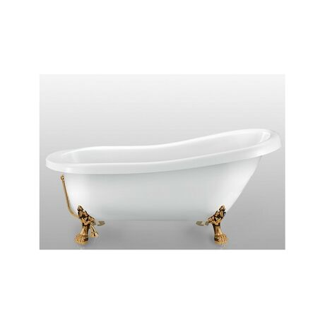 Акриловая ванна Magliezza Alba 169x73 (ножки бронза)