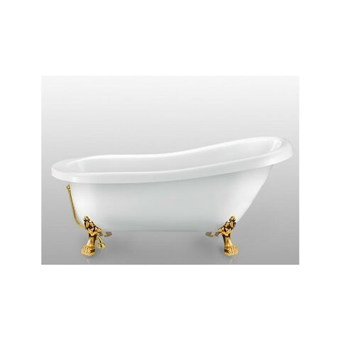 Акриловая ванна Magliezza Alba 169x73 (ножки золото)