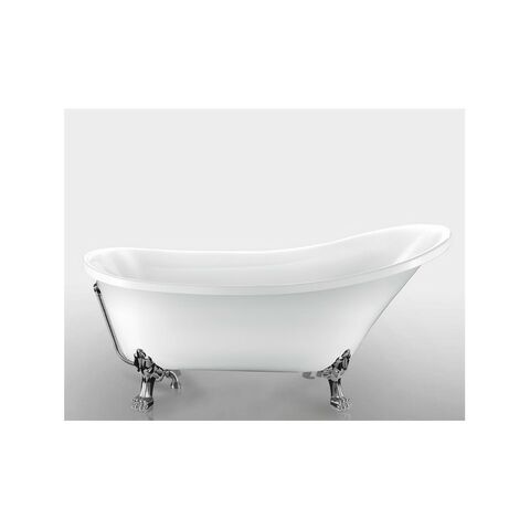 Акриловая ванна Magliezza Vittoria 163x70 (ножки хром)
