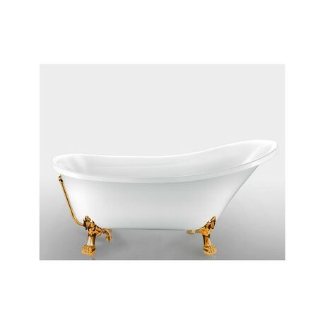 Акриловая ванна Magliezza Vittoria 163x70 (ножки золото)