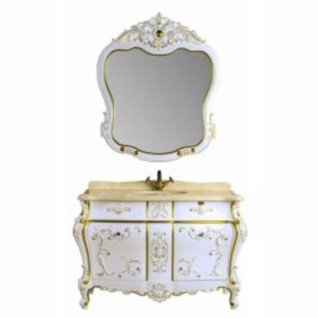 Мебель для ванной Tessoro WINDSOR Белый с золотом