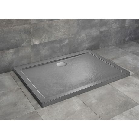 Душевой поддон Radaway Doros D 100x80 Stone Anthracite