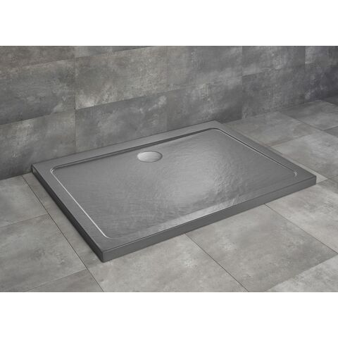 Душевой поддон Radaway Doros D 100x90 Stone Anthracite